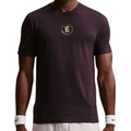 Nike Court Dri-FIT Mens Tennis T-Shirt - Burgundy Ash