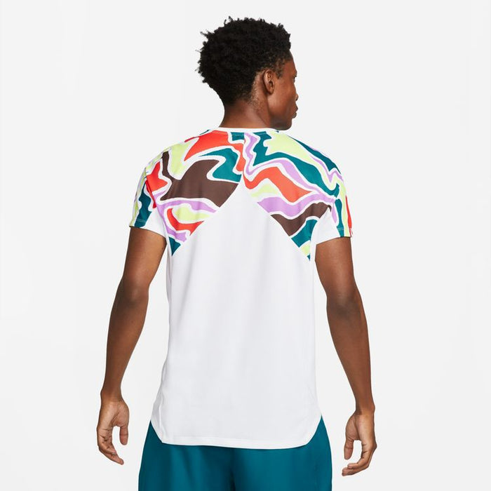 Nike Court Dri-FIT Slam Men Tennis Top - White/White