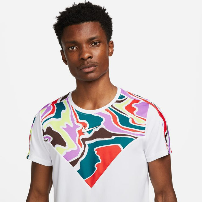 Nike Court Dri-FIT Slam Men Tennis Top - White/White