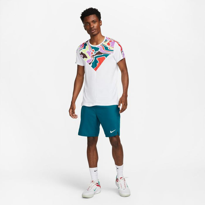 Nike Court Dri-FIT Slam Men Tennis Top - White/White