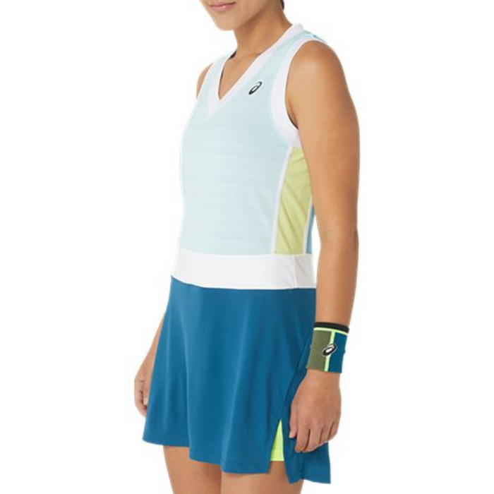 Asics Court GPX Women Tennis Dress - Aquamarine