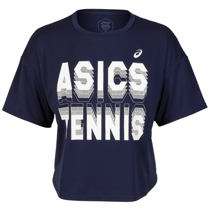 Asics Court GPX Womens Tennis Tee - Peacoat