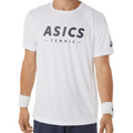 Asics Court Graphic Men Tennis Tee - Brilliant White