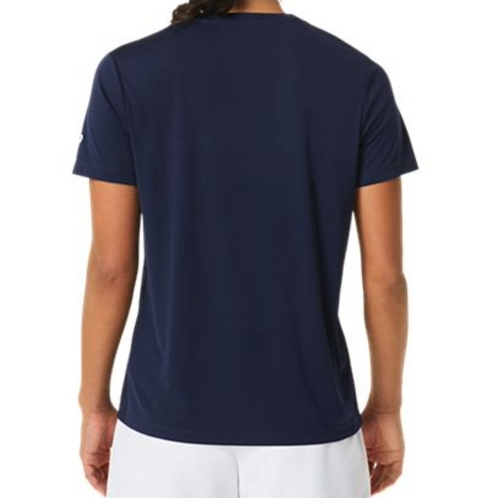 Asics Court Graphic Women Tennis Tee - Midnight
