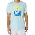 Asics Court GS Graphic Mens Tennis Tee - Aquamarine