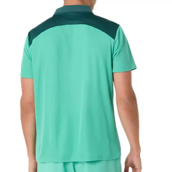 Asics Court Mens Tennis Polo - Aurora Green