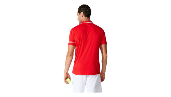 Asics Court Mens Tennis Polo - Classic Red