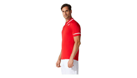 Asics Court Mens Tennis Polo - Classic Red