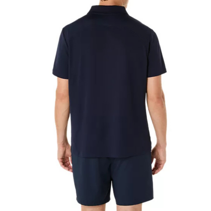 Asics Court Mens Tennis Polo - Midnight
