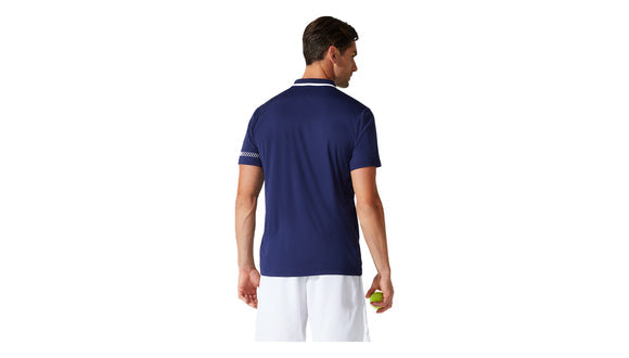 Asics Court Mens Tennis Polo - Peacoat