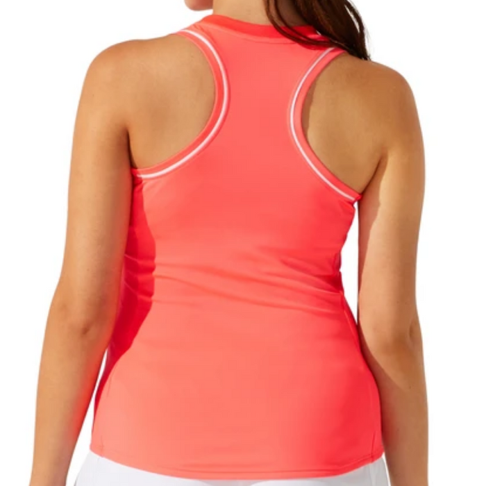 Asics Court Piping Womens Tennis Tank - Diva Pink