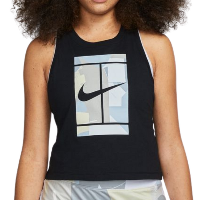 Nike Court Seasonal Women Tennis Tank - Black