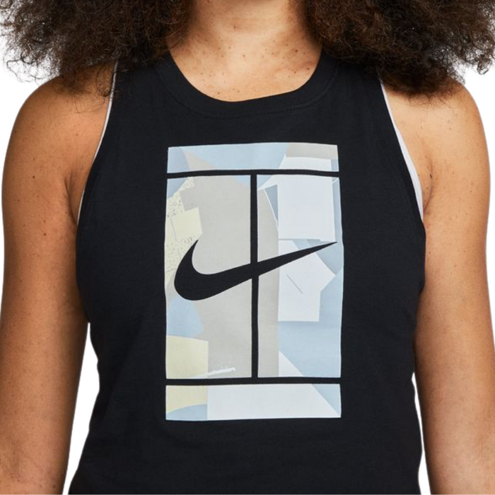 Nike Court Seasonal Women Tennis Tank - Black
