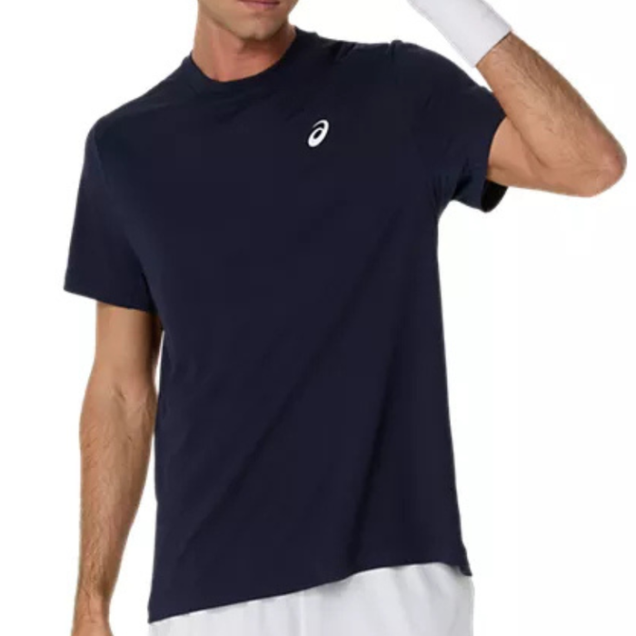 Asics COURT Short Sleeve Mens Tennis Top - Midnight