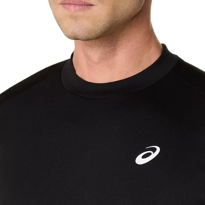 Asics COURT Short Sleeve Mens Tennis Top - Performance Black