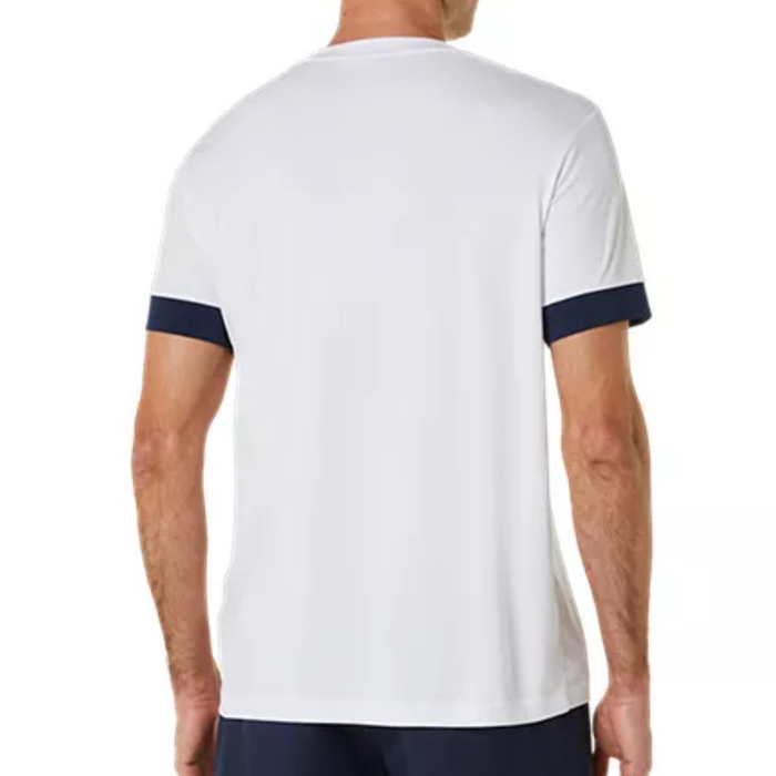 Asics Court SS Men Tennis Top - Brilliant White/Midnight
