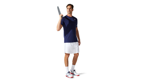 Asics Court SS Tennis Tee - Peacoat
