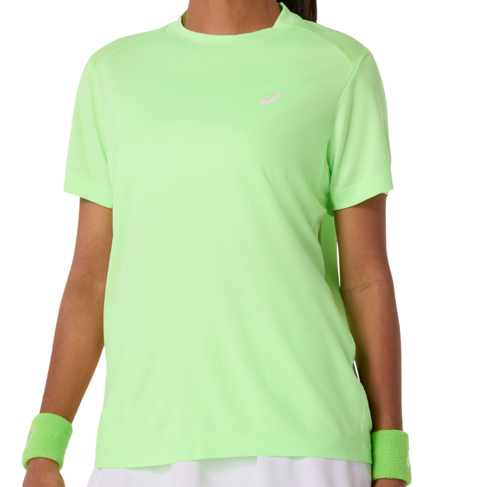 Asics Court SS Women Tennis Top - Illuminate Green