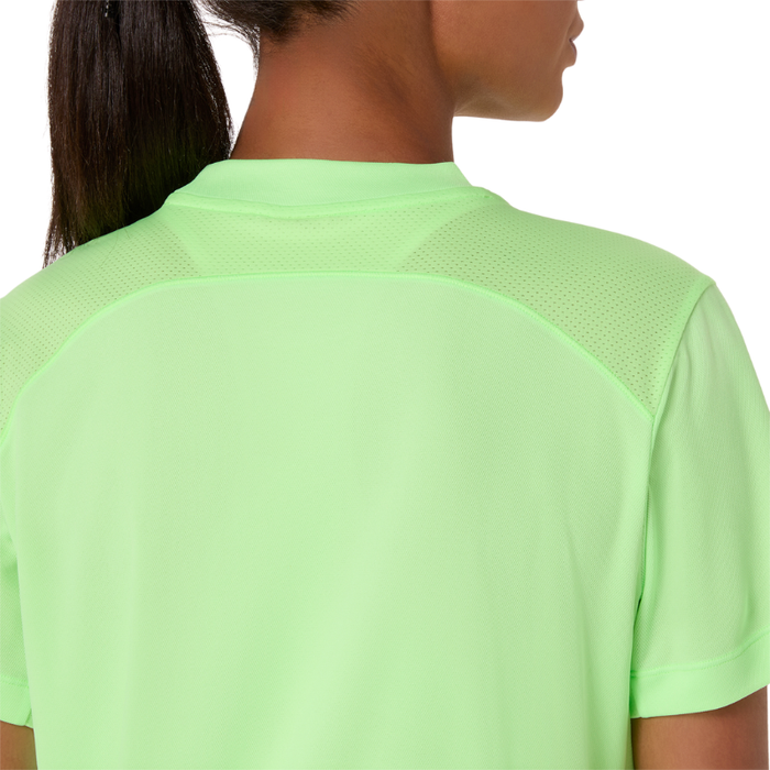 Asics Court SS Women Tennis Top - Illuminate Green