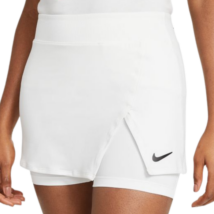 Nike Court Victory Womens Tennis Skirt - White/Black