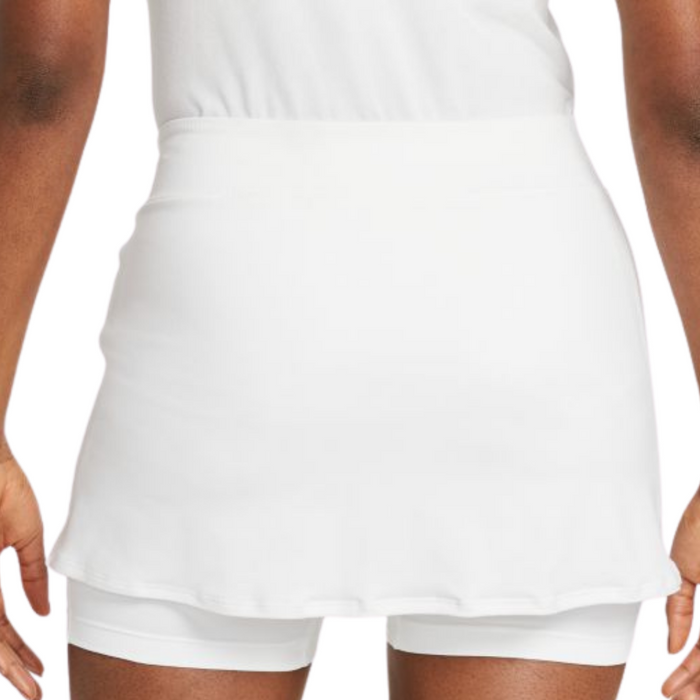 Nike Court Victory Womens Tennis Skirt - White/Black