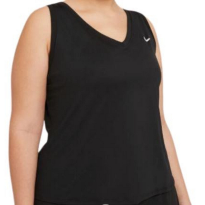 Nike Court Victory Womens Tennis Tank - Black/White