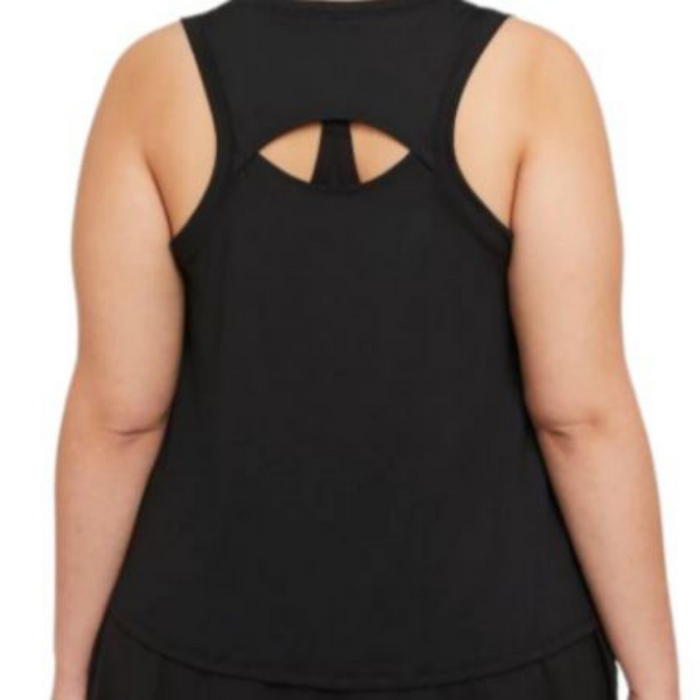 Nike Court Victory Womens Tennis Tank - Black/White