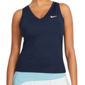 Nike Court Victory Womens Tennis Tank - Blue/White
