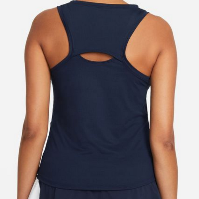 Nike Court Victory Womens Tennis Tank - Blue/White