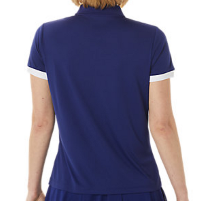 Asics Court Women Tennis Polo Shirt - Dive Blue