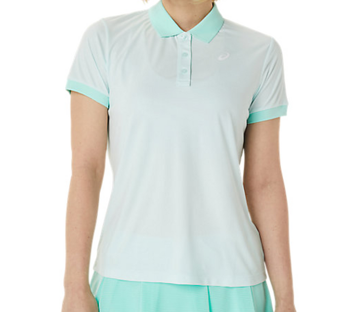 Asics Court Women Tennis Polo Shirt - Soothing Sea