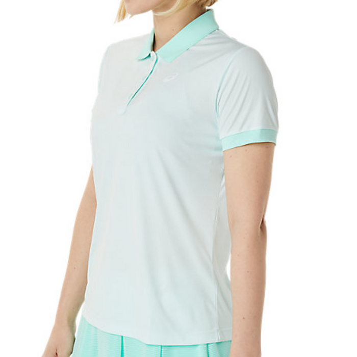 Asics Court Women Tennis Polo Shirt - Soothing Sea
