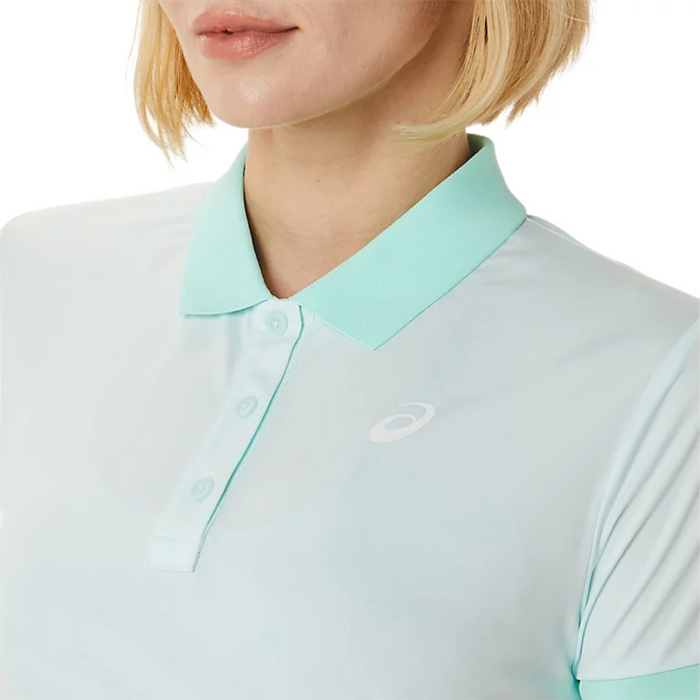Asics Court Women Tennis Polo Shirt - Soothing Sea