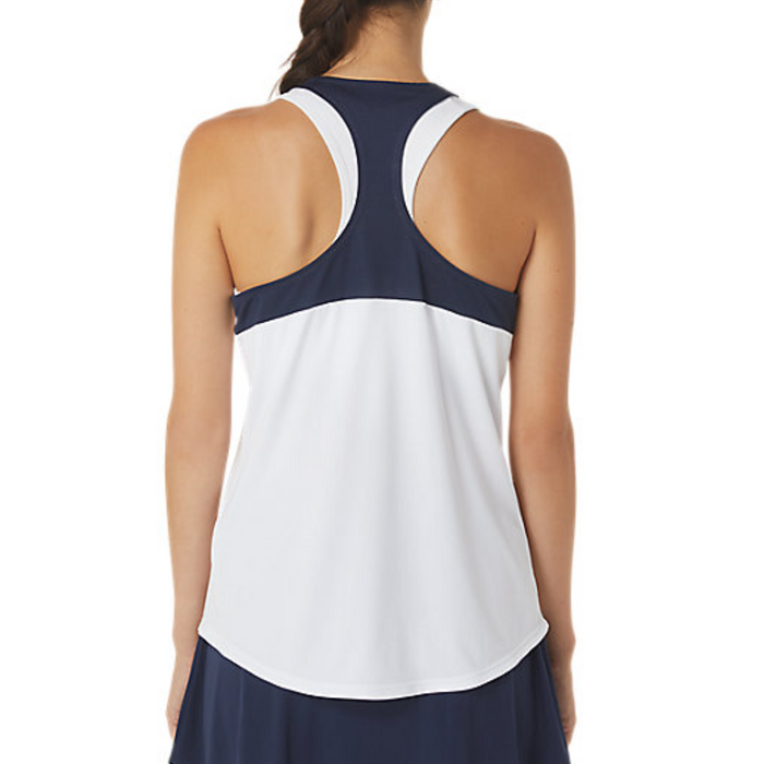 Asics Court Women Tennis Tank - Brilliant White/Midnight