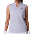 Asics Court Women Tennis Tank - Grey/Blue