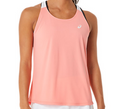 Asics Court Women Tennis Tank - Guava/Brilliant White