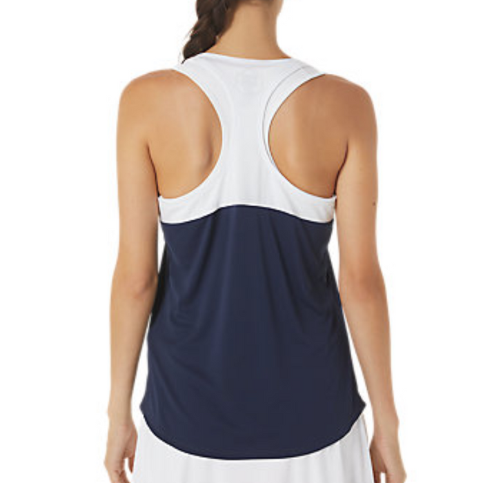 Asics Court Women Tennis Tank - Midnight/Brilliant White