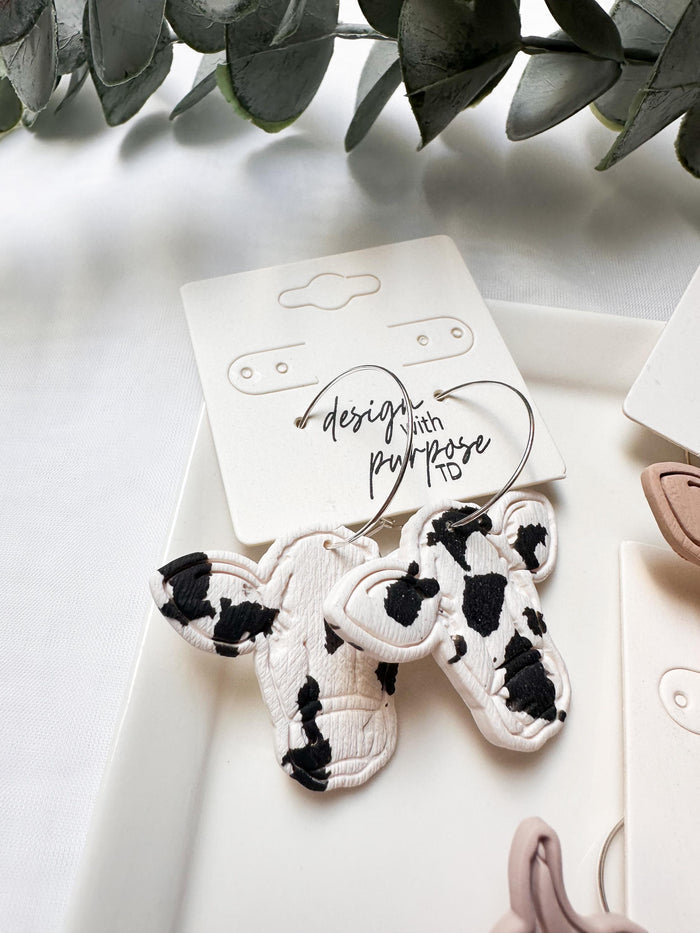 Cow Earrings