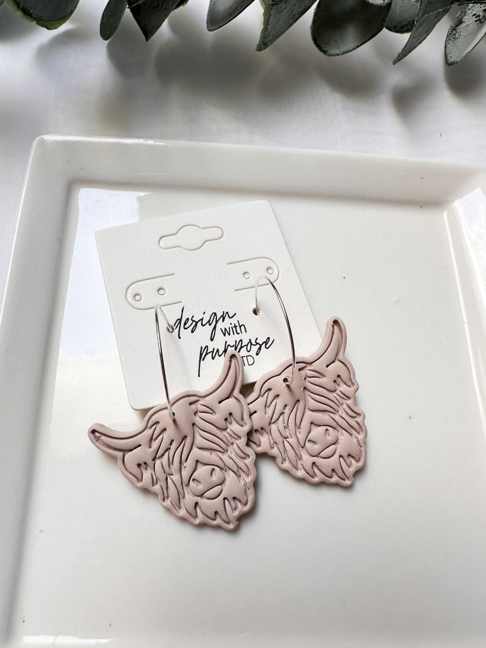 Cow Earrings