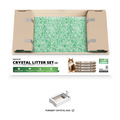 PETKIT Crystal Litter Set Fresh Green is compatible with Purobot Crystal Duo automatic litter box
