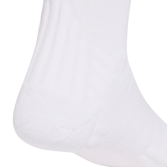 Adidas Cushioned 1 Pair Tennis Crew Socks - White/Grey