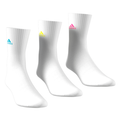 Adidas Cushioned Sportswear 3 Pair Packs Tennis Crew Socks - White
