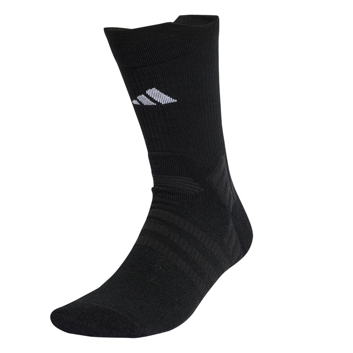 Adidas Cushioned Tennis Crew Socks - Black/White