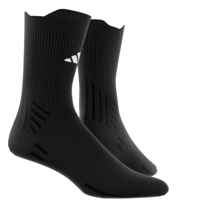 Adidas Cushioned Tennis Crew Socks - Black/White