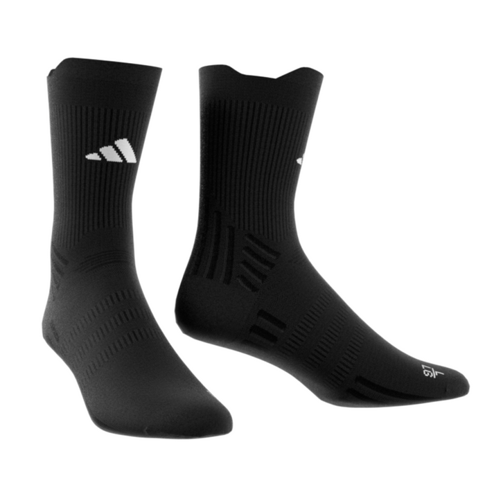 Adidas Cushioned Tennis Crew Socks - Black/White