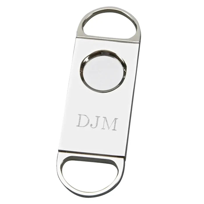 Custom Cigar Cutter (Nickel Plated)