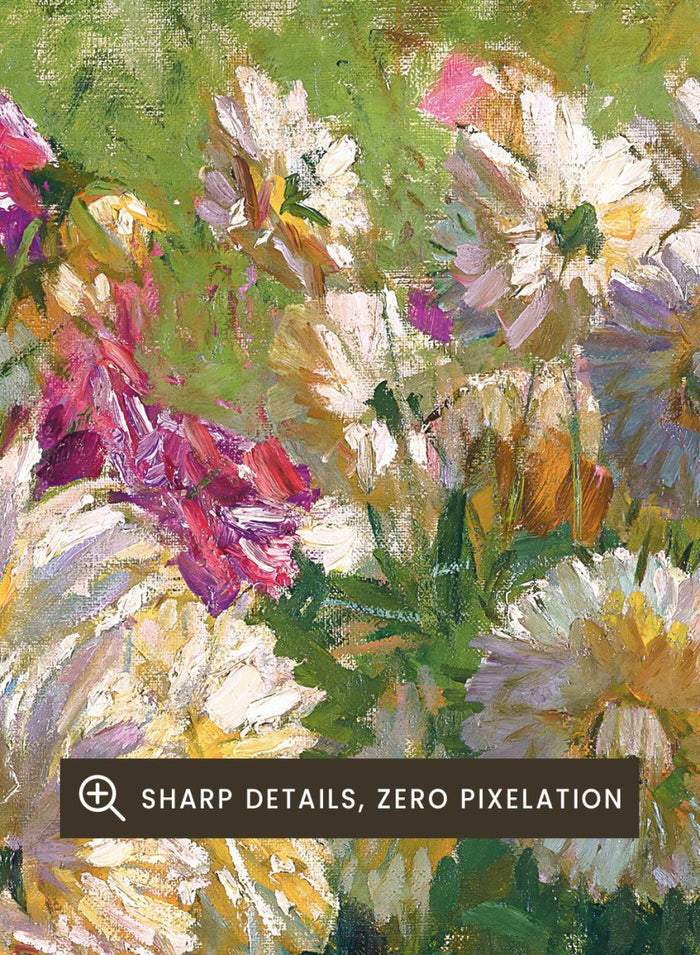 "Dahlias" Art Print_Sugar & Canvas_Carl Moll
