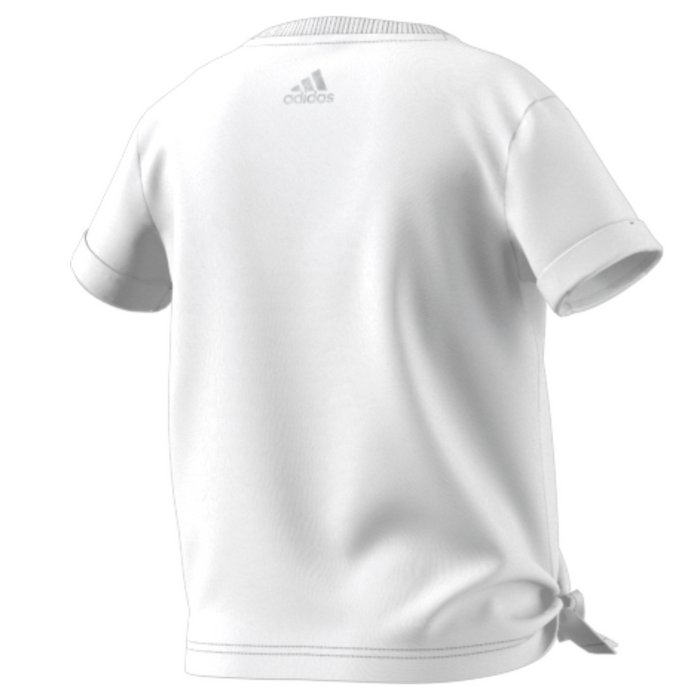 Adidas Dance Knotted Girl Tennis Shirt - White