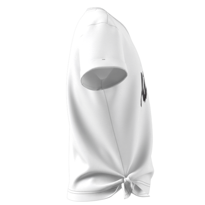 Adidas Dance Knotted Girl Tennis Shirt - White