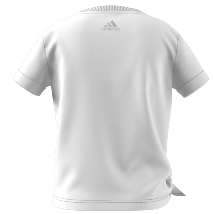 Adidas Dance Knotted Girl Tennis Shirt - White